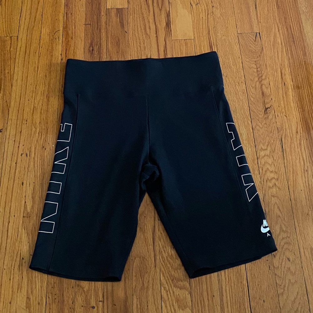 Black Nike biker shorts